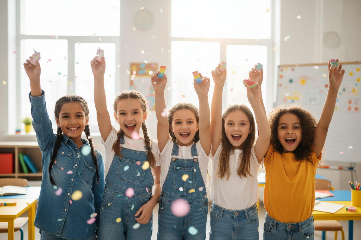 Kız Çocuk Silgiler