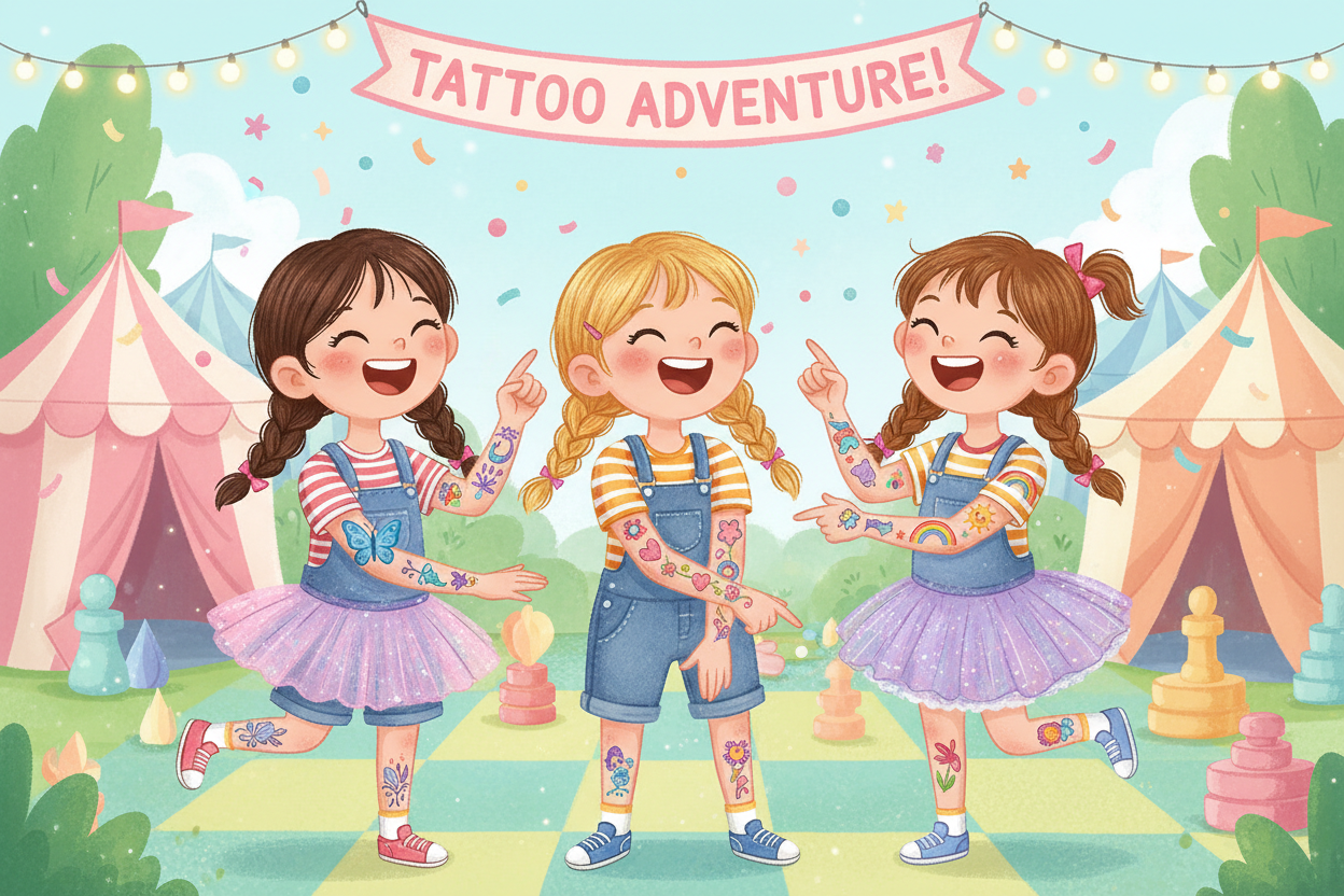 Kız Çocuk Dövmeler