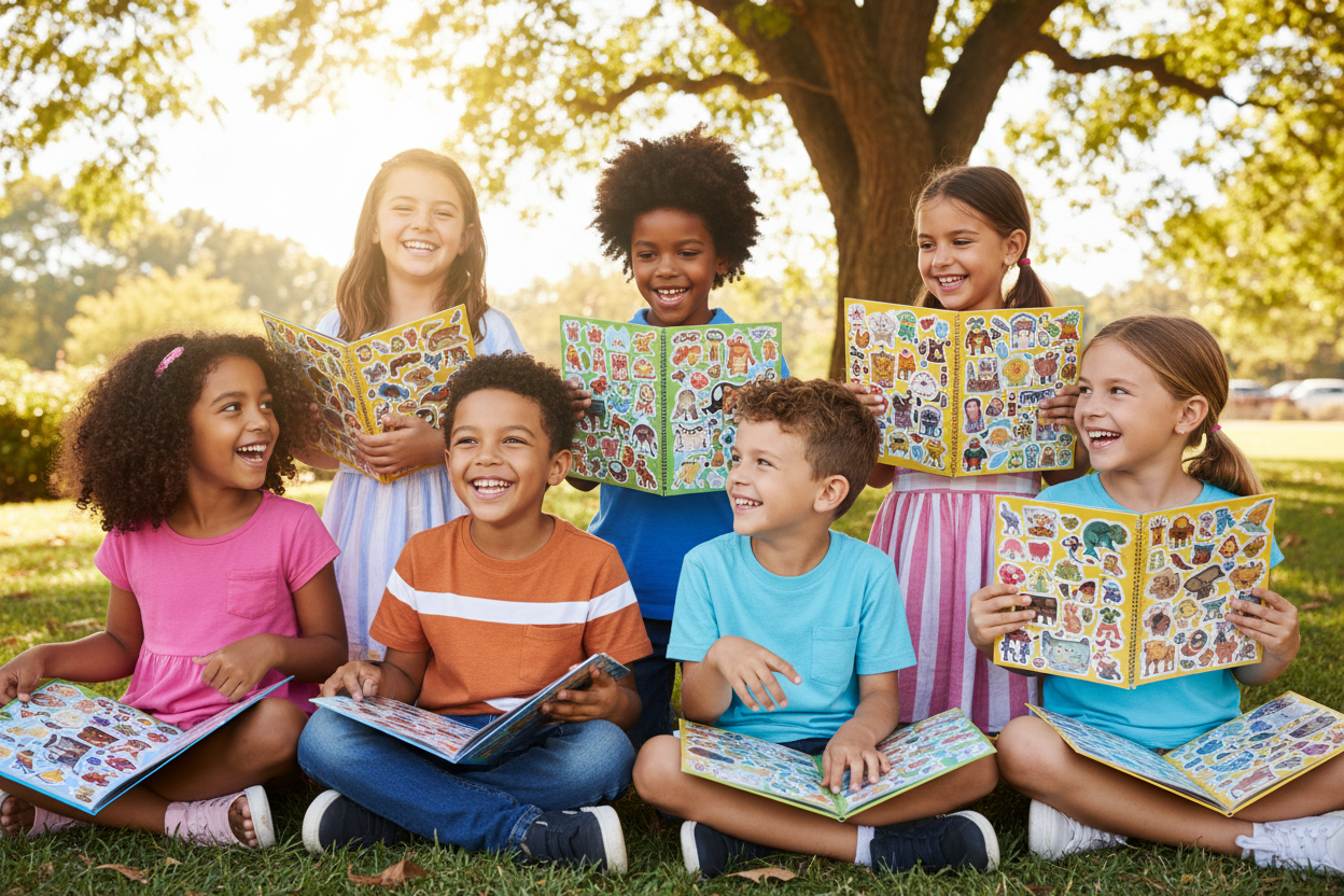 Sticker - Çıkartma Kitapları