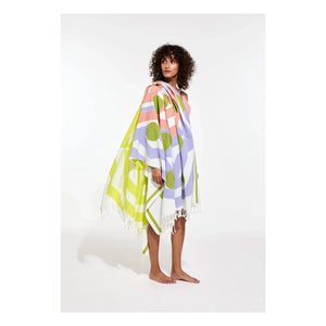 Mapoésie - Bloom Strandtuch | Lila