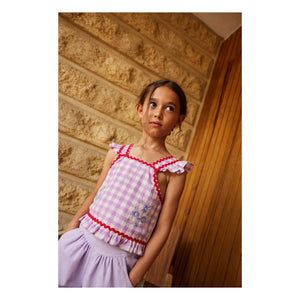 Hello Simone - Top Iria Vichy | Lavanta