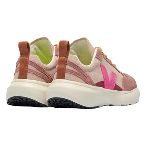 Veja - Canary Açık Süet Bağcıklı Sneaker'lar | Pembe