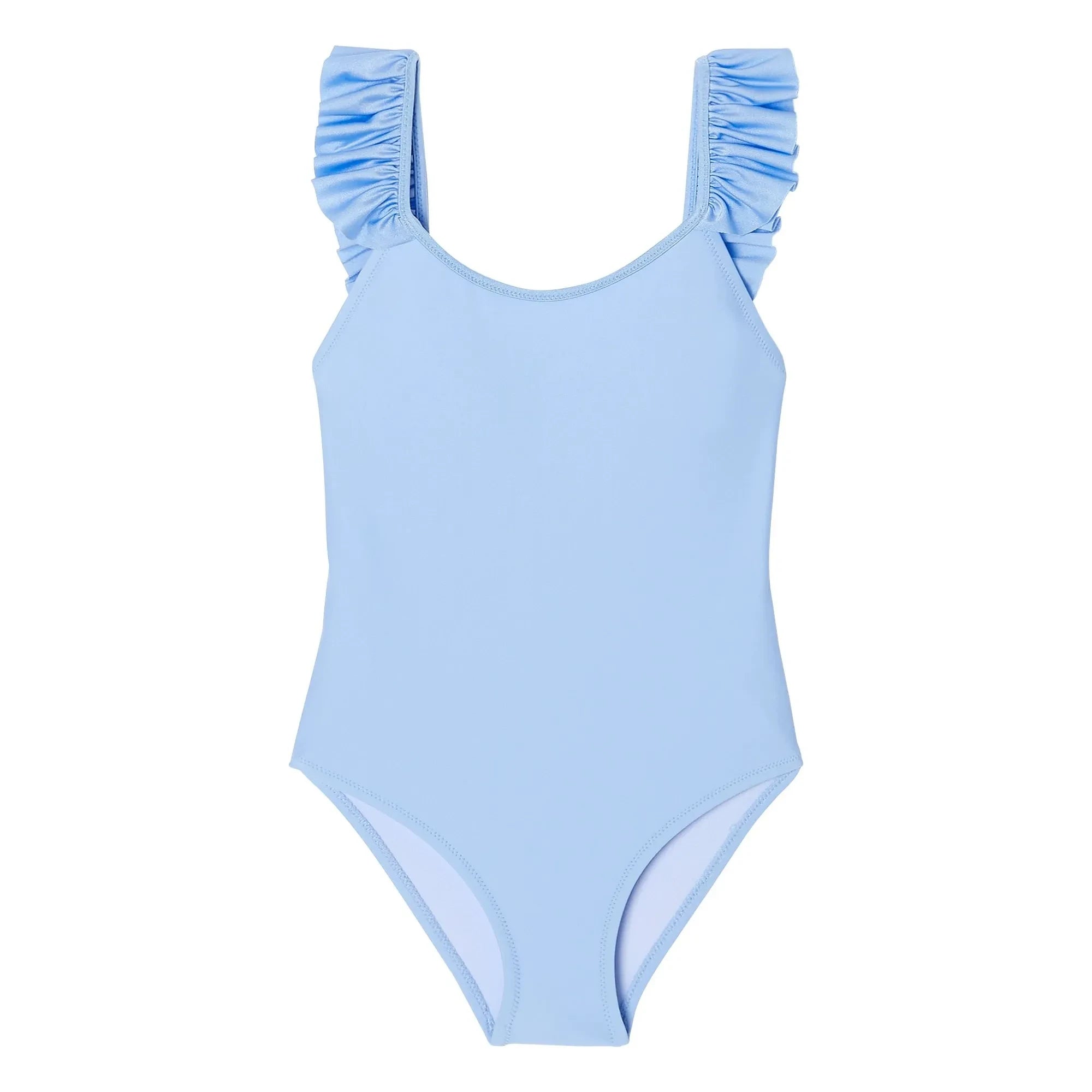 Lison Paris - 1-teiliger UV-Schutz Badeanzug aus recyceltem Material | Hellblau