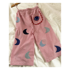 SISSEL EDELBO - Gestreifte Saxo Hose - Kinderkollektion | Rot