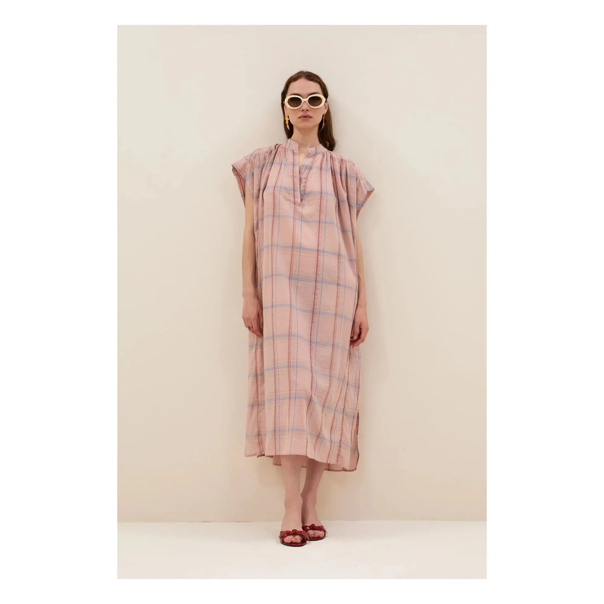 By Bar - Bodin Organic Cotton Dress | Light Pink