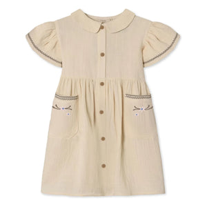 Fliink – Amour Fleurs Kleid | Ecru