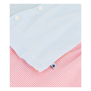 Petit Bateau - Millerais Color Block Short Pajamas | Blue