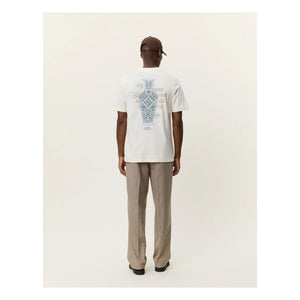Les Deux - Ben Faience organik pamuk T-shirt | Krem