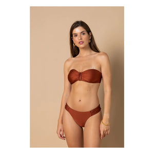 Alma Deia - Blake Bandeau Üst | Terracotta
