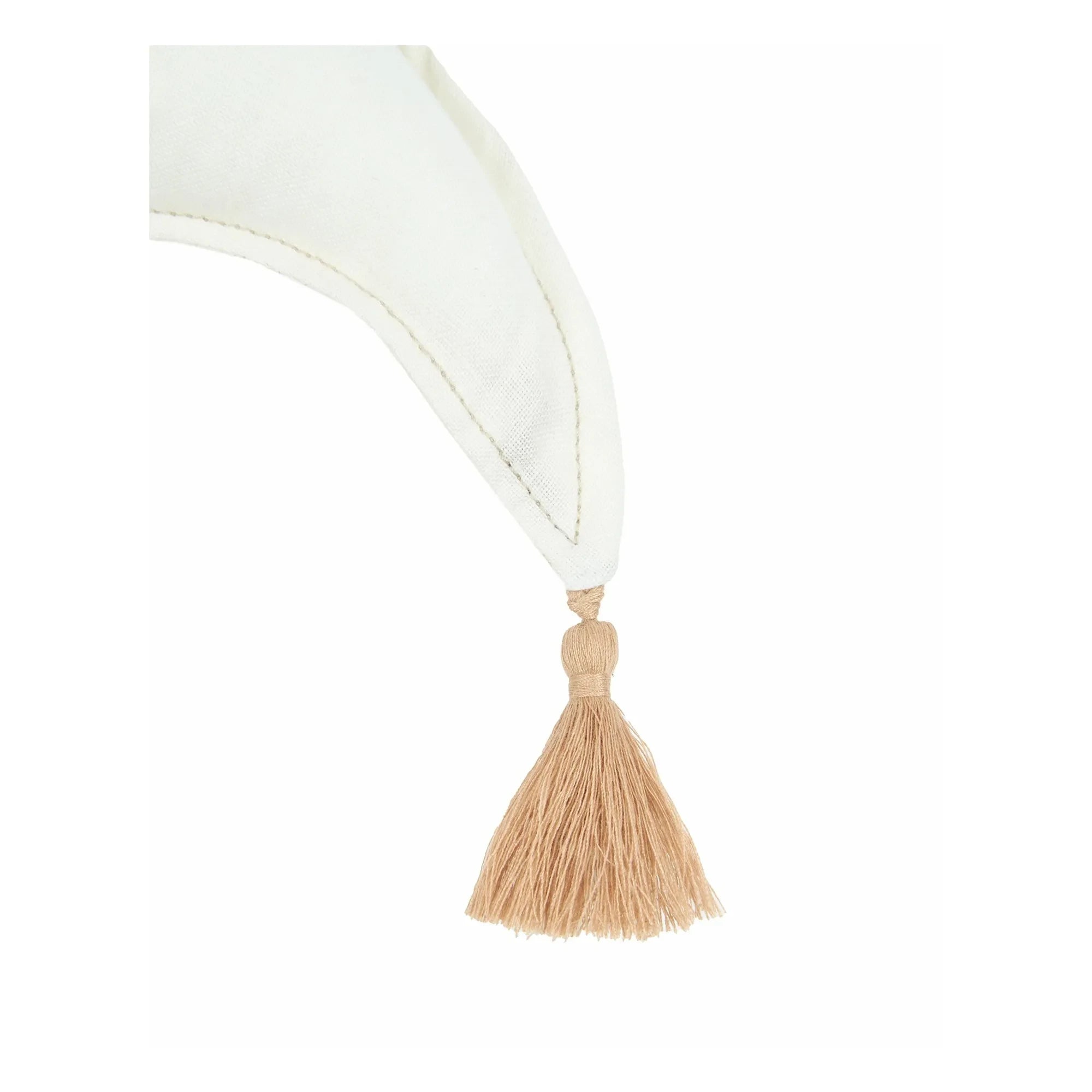 Nobodinoz - Lune Pillow - French Linen | Ecru