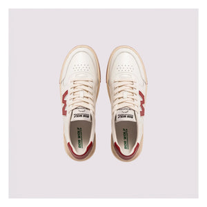 Bob Wolf - Legacy Leder- und Wildleder-Sneaker | Rot