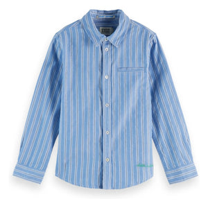 Scotch & Soda - Çizgili Gömlek | Mavi