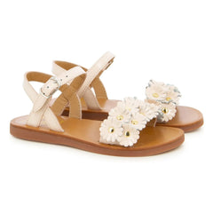 Pom d'Api - Plagette Multi Flo Sandalen | Beige-rosa