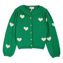 Emile et Ida - Cardigan Boum Organic Cotton | Green