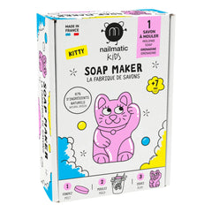 Nailmatic Kids - The Soap Factory Set - Kitty Edition - 1 Sabun | Pembe