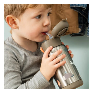 Done by deer - Trails yalıtımlı su şişesi | Koyu yeşil