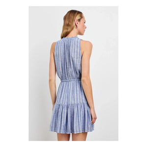 Rails - Albany Lake View Gestreiftes Kleid | Blau