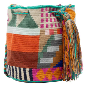 Guanabana - Crossbody Medium Lion Bag | Turquoise