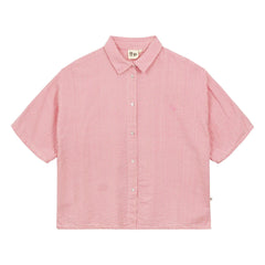 a.p - Cotton Striped Shirt | Pink