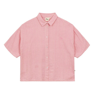 a.p - Cotton Striped Shirt | Pink