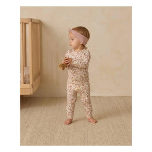 Quincy Mae - Bloom Bambus-Pyjama | Ivory
