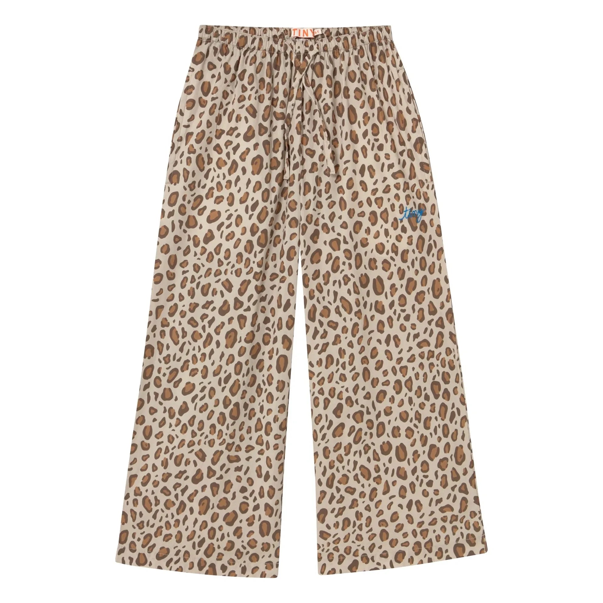 Tinycottons - Poplin Leopard Pants | Brown