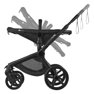 Bugaboo - Bugaboo Fox 5 Renew - Her zemine uygun bebek arabası tam şasi siyah | Siyah