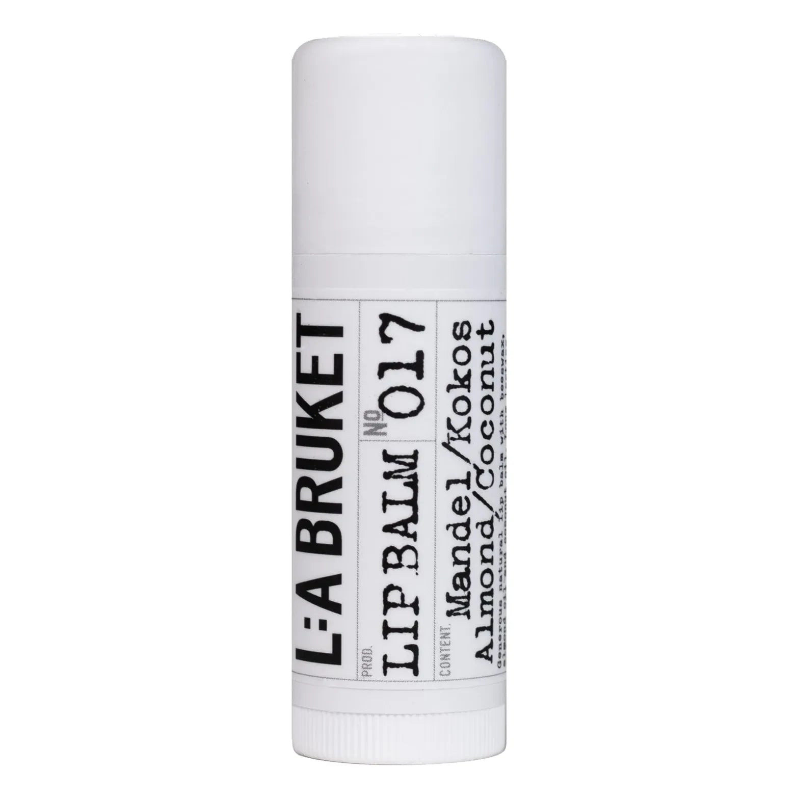 L:A BRUKET - 017 Cosmos Mandel & Kokosnuss Lippenbalsam - 14 g