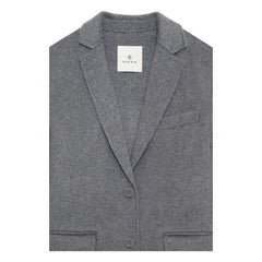 Anine Bing - Woll-Kaschmir-Jacke Quinn | Heather Grey