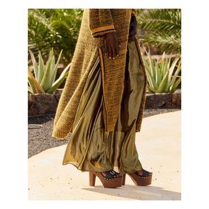 Mes Demoiselles - Leone Metallic Hose | Carbon