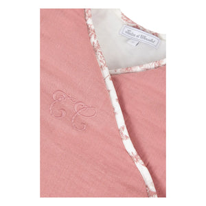 Tartine et Chocolat - Toile de Jouy Baby-Schlafsack | Pfirsich