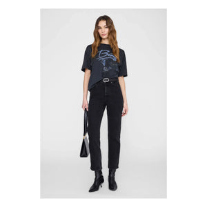 Anine Bing – Kent T-Shirt | Schwarz