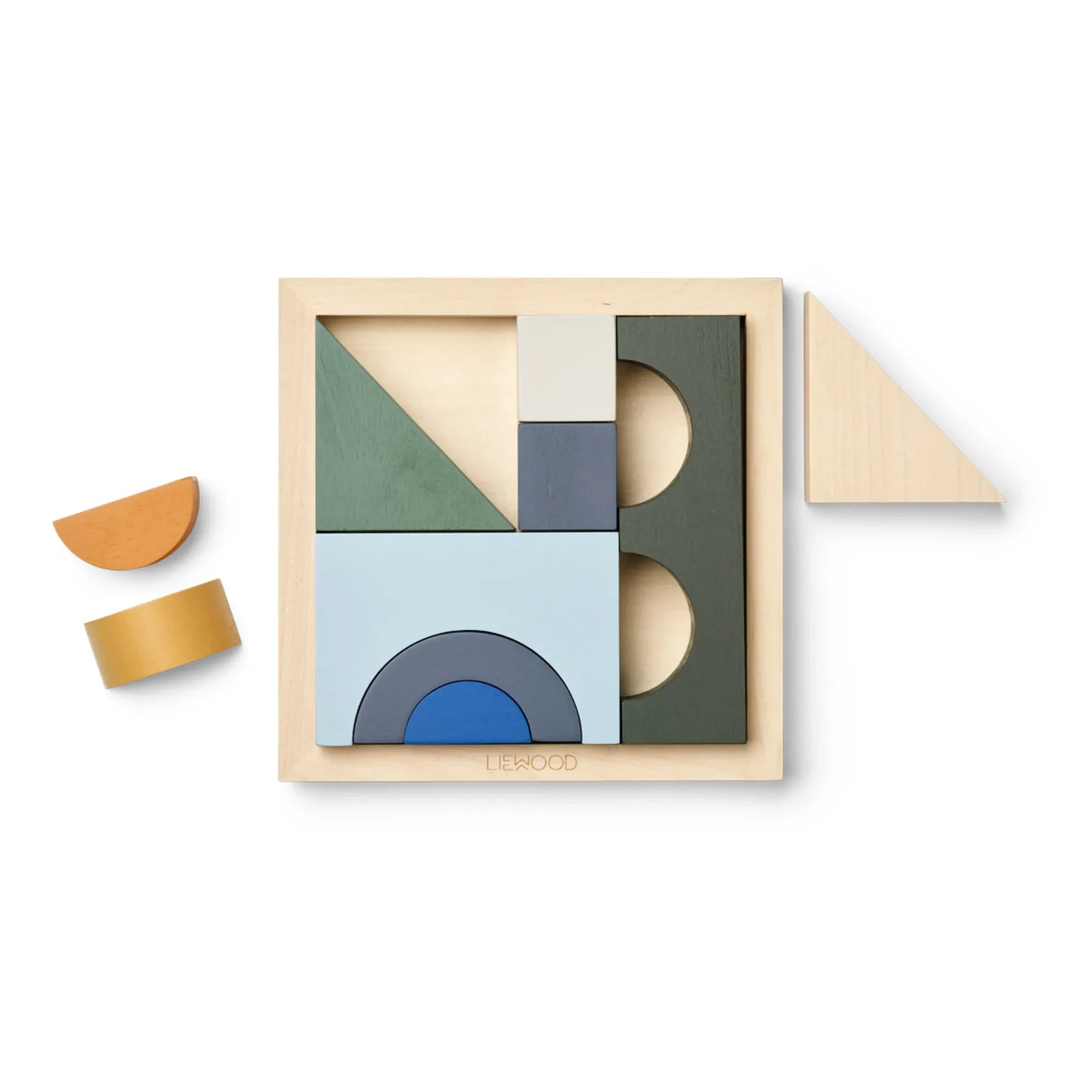 Liewood - Ishan Holzpuzzle | Grün