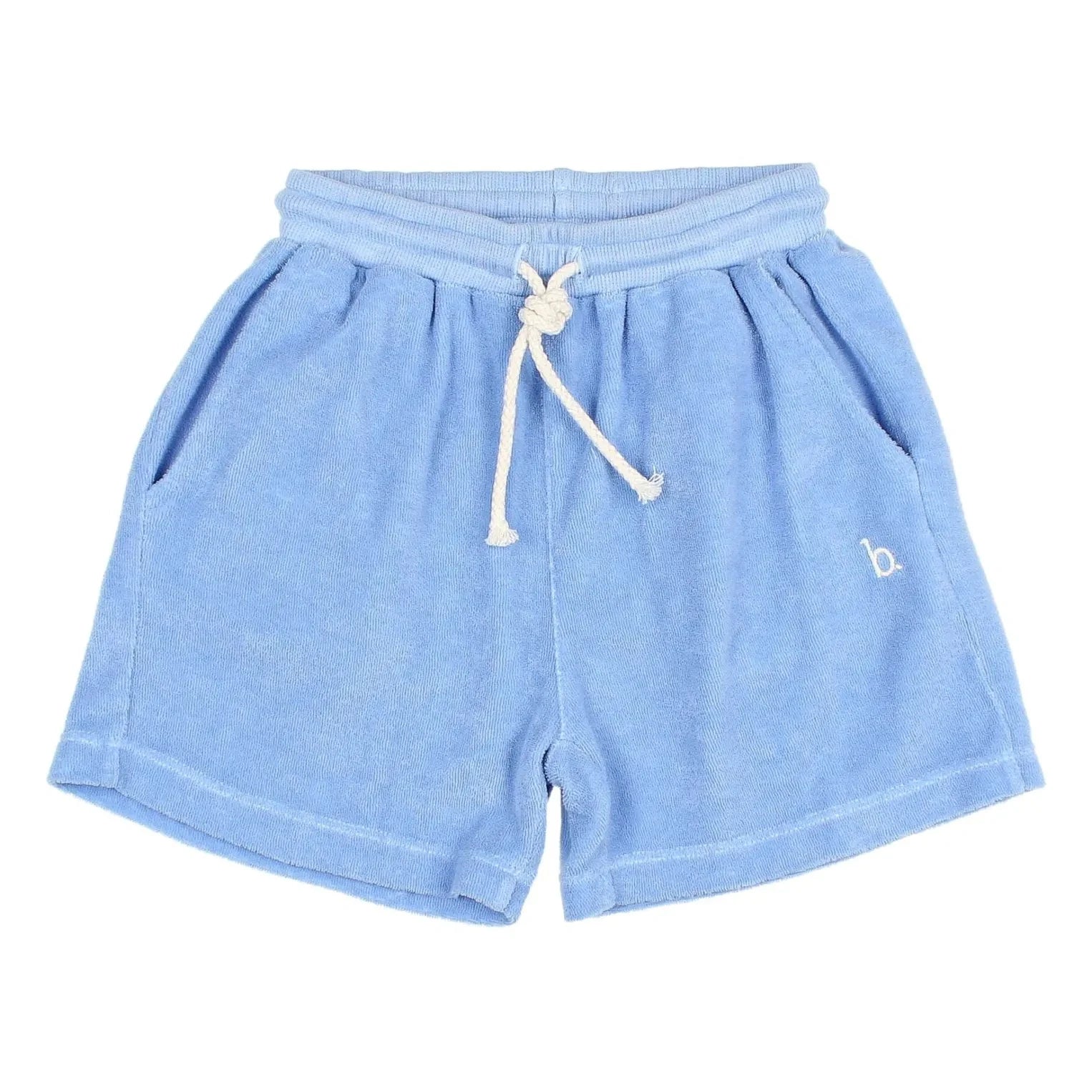 Búho – Bermudashorts aus Frottee | Hellblau