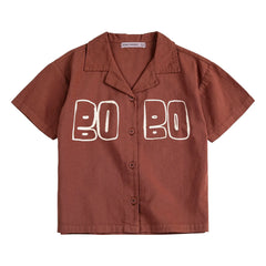 Bobo Choses - Bobo Bio-Baumwollhemd | Braun