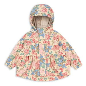 Konges Sløjd - Rainy Floral Waterproof Jacket | Beige