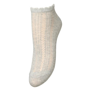 Becksöndergaard - Crochia Cotton Socks | Gray