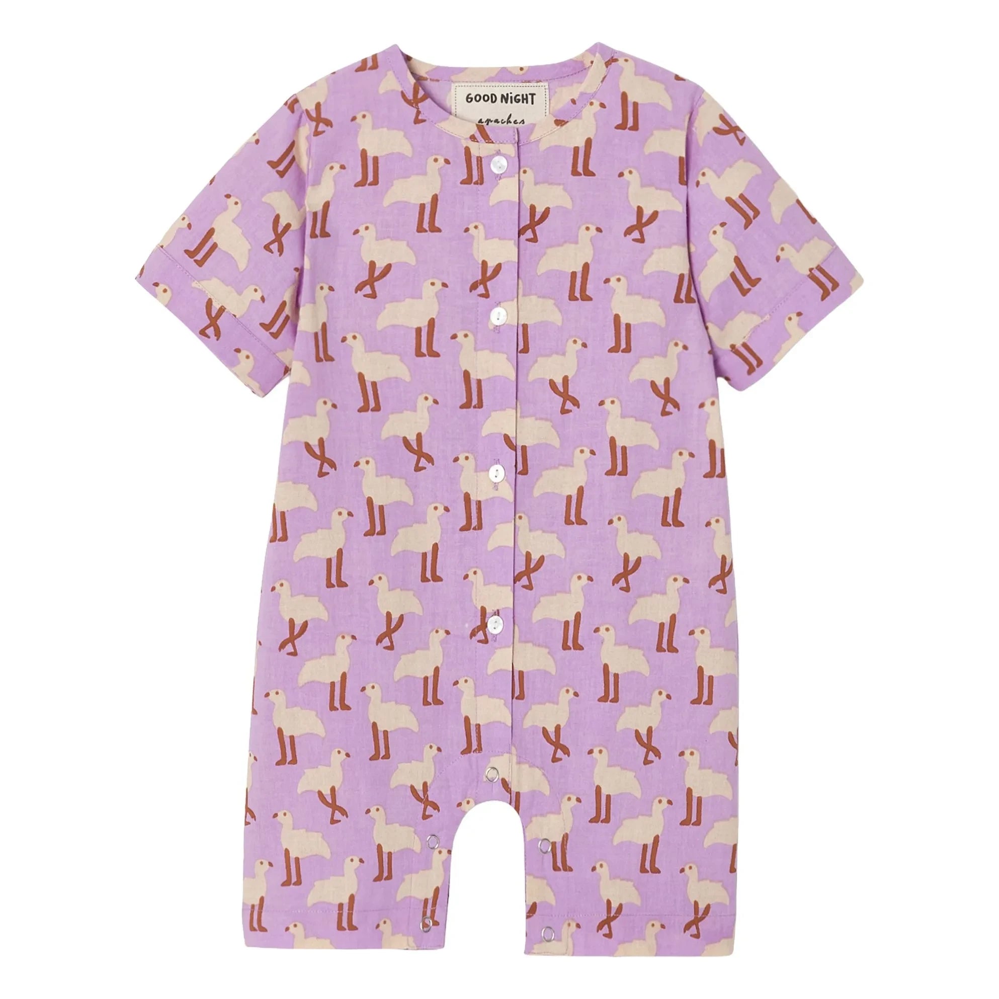Apaches - Pimo Poussins Pajamas | Lilac