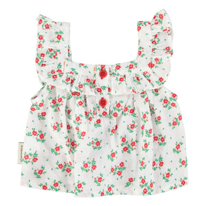 Piupiuchick - Bluse aus Bio-Baumwolle | Weiß