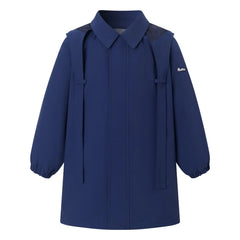 Fluff - Richelito Waterproof Coat | Dark Blue
