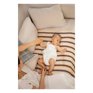 1+ in the family - Patras Vichy Seersucker Jumpsuit | Light Blue