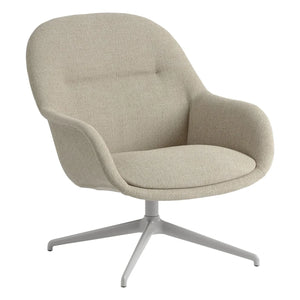 Muuto - Fiber lounge sandalye, Iskos-Berlin | Gri