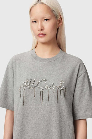 AllSaints Pamuk Elbise CHAINS