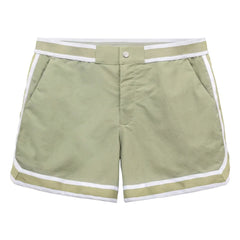 Ché Studios - Baller Swim Shorts | Beige - Green