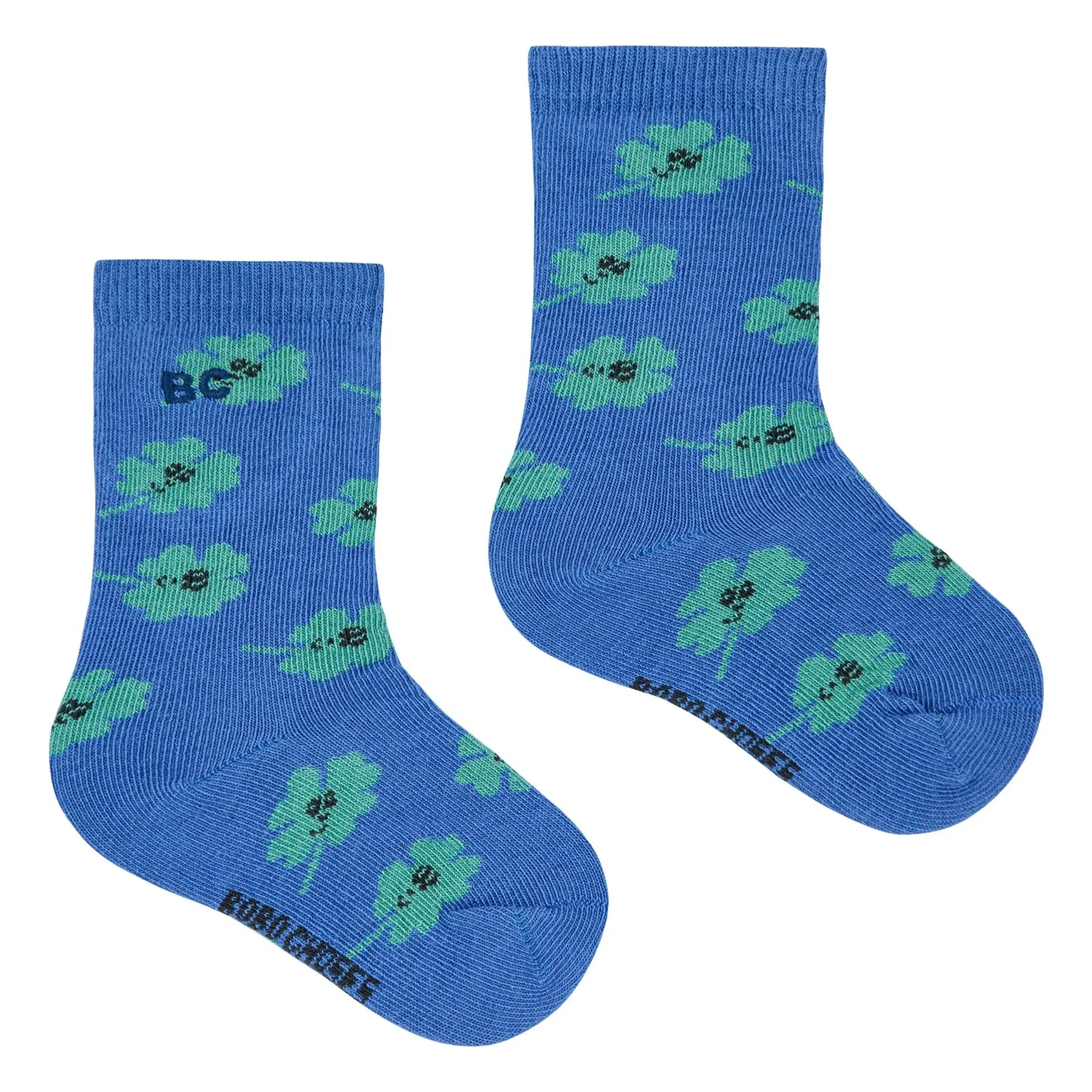 Bobo Choses - Bio-Baumwoll-Klee-Socken | Blau
