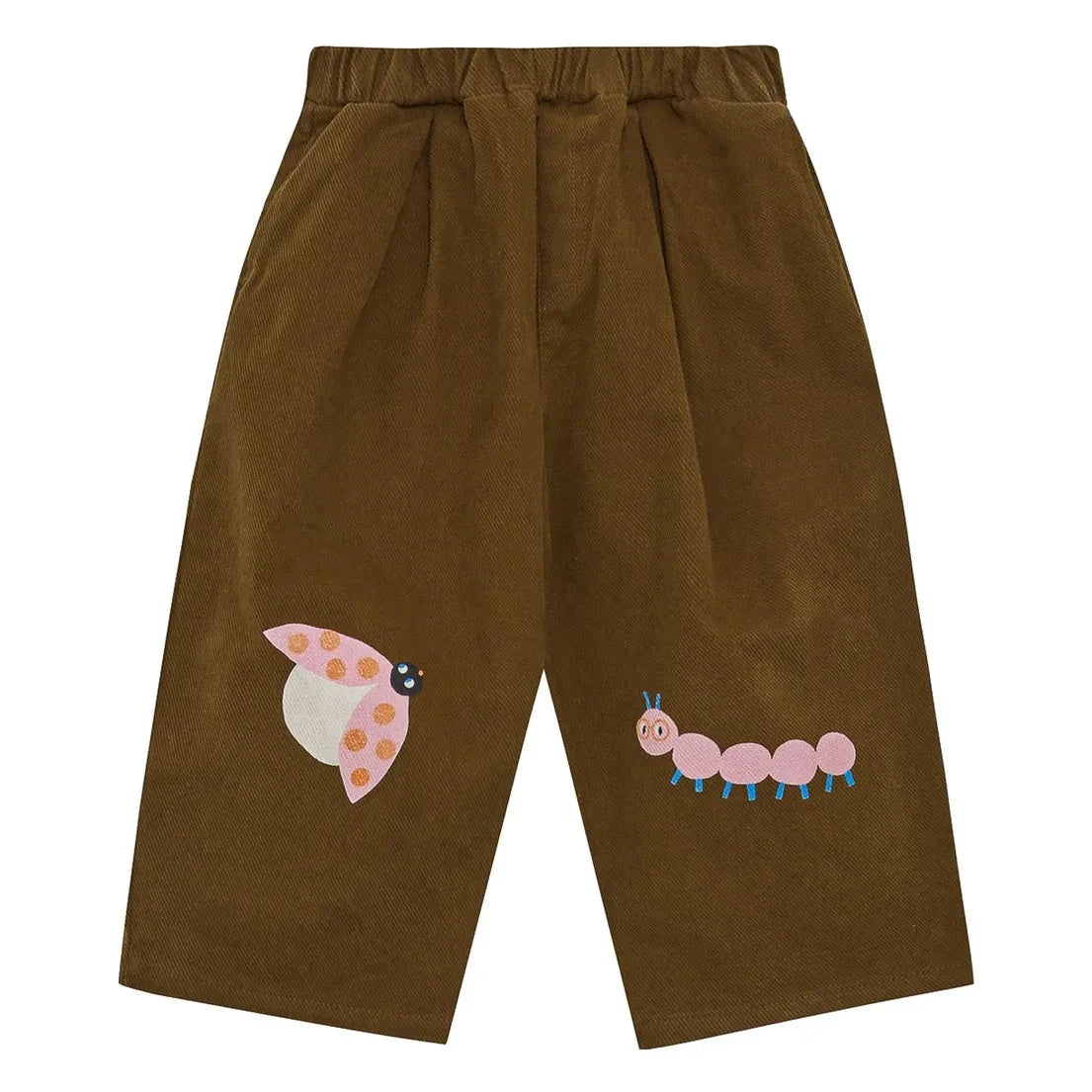 Petit Stella - Uğur Böceği Chino Pantolon | Kahverengi