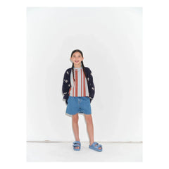 Main Story - Denim Organik Pamuk Şort | Mavi