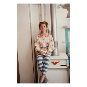 Emile et Ida - Gestreifte Leggings | Blau
