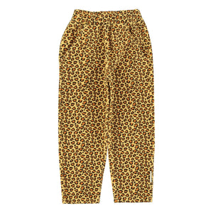 Piupiuchick - Organik Pamuk Leopar Jogger Pantolon | Hardal