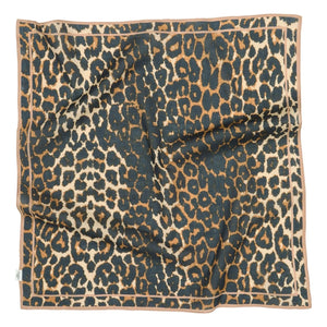 Becksöndergaard - Leopa Edgia Baumwollschal | Schwarz